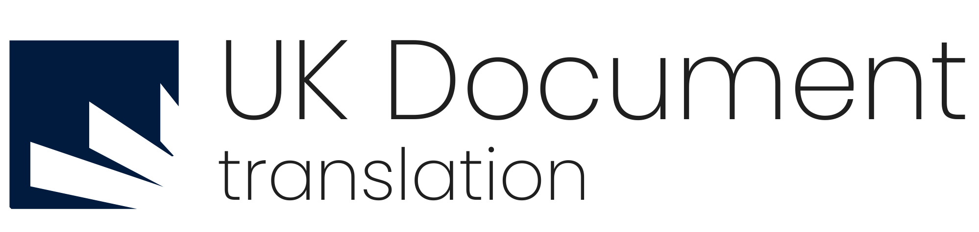 UK Document Translation Logo